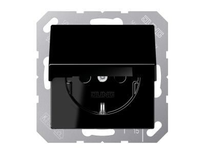 pim-159509 JUNG A 1520BF KL SW PISTIKUPESA KLAPIGA IP44 MUST