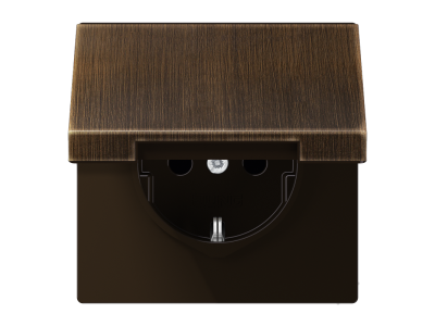 pim-159933 JUNG ME 1520 KL AT PISTIKUPESA SÜV IP44 ANTIIKMESSING