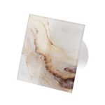 Veroni Glass 100 S-P (koduventilaator tagasilöögiklapiga) valge Gold Way