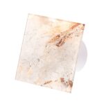 Veroni Glass 120 WC (koduventilaator) valge Orange Ligth