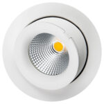 KOHTVALGUSTI JUNISTAR EXCLUSIV 9W 3000K 760lm 42° DIM VALGE