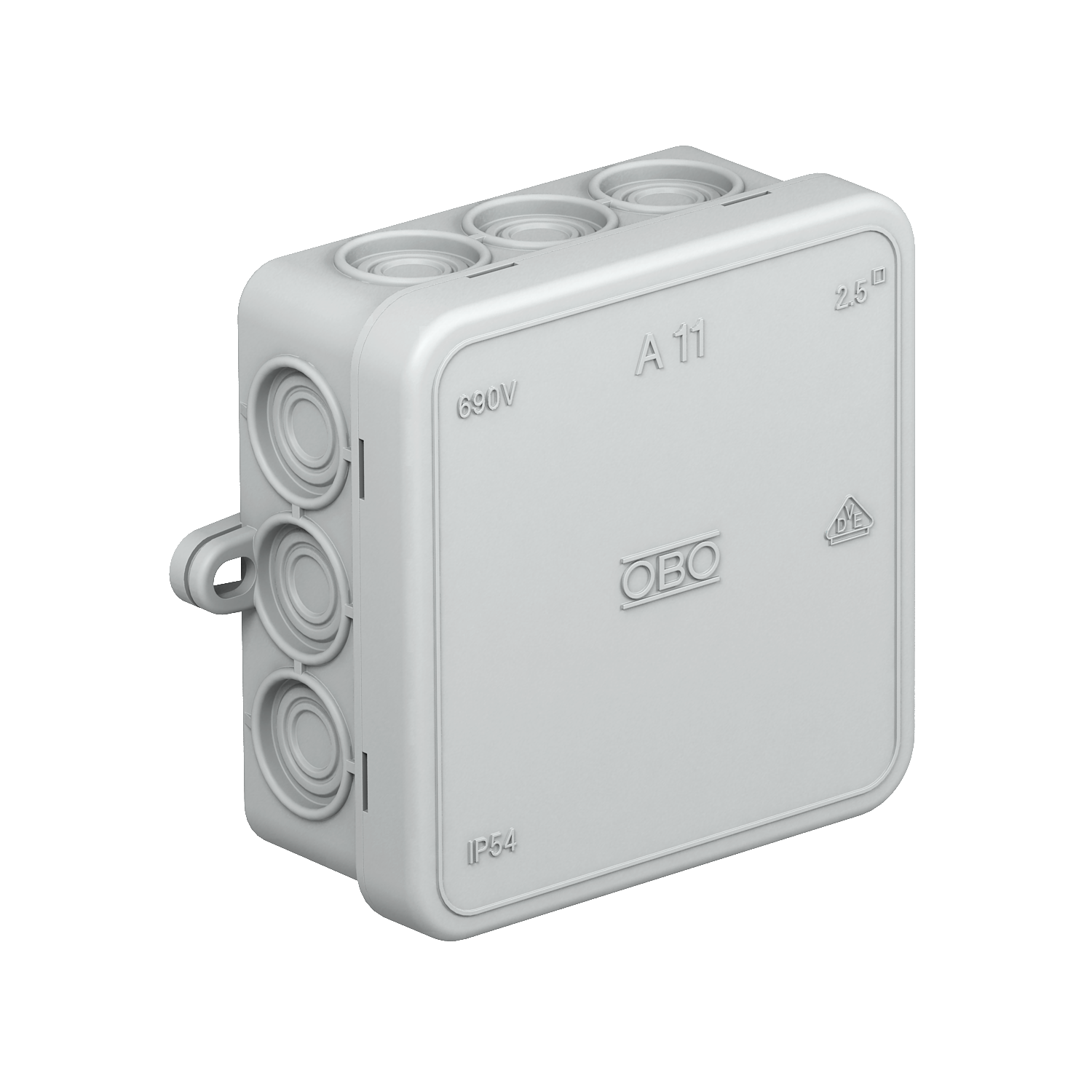 HARUKARP A11 85x85x40mm VALGE HF IP54 HARUKARP A11 85x85x40mm VALGE HF IP54