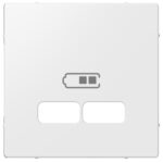 Merten system-m usb laadija keskplaat polaarvalge
