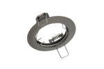 Valgusti porto ip20 ümar must kroom 5514