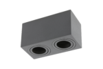 VALGUSTI AVEIRO DUO BIS IP20 KAND 160x80x90MM MUST