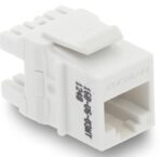 Sidepesa rj45 eurolan cat6 utp keystone valge