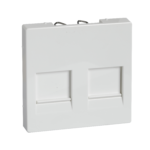 Merten system m kate 2xrj45 amp polaarvalge