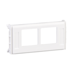 Sidepesa plaat cyb-dp 2xrj45 lexcom