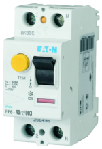 RIKKEVOOLUKAITSE PF6 2P 40A 30mA 6kA AC-KLASS RIKKEVOOLUKAITSE PF6 2P 40A 30mA 6kA AC-KLASS