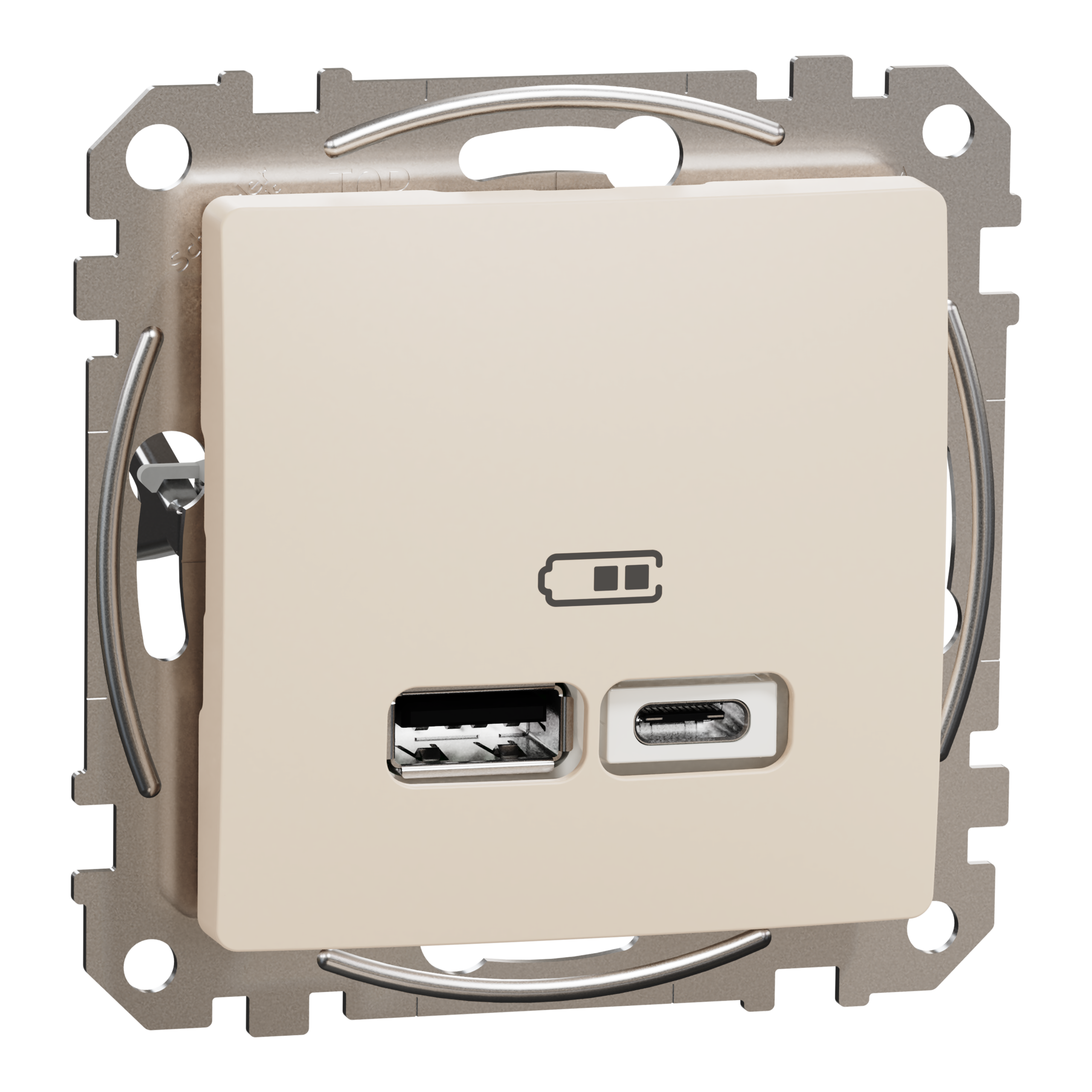 Sedna design usb laadija a+c 2,4a beež Sedna design usb laadija a+c 2,4a beež