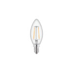 LEEDLAMP KÜÜNAL FILAMENT B35 2W 827 250lm E14 KLAAR