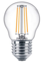 LEEDLAMP PALL FILAMENT P45 4,3W 827 470lm E27 KLAAR