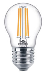 LEEDLAMP PALL FILAMENT P45 6,5W 827 806lm E27 KLAAR