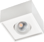 KOHTVALGUSTI CUBE LUX 7W 2700K 580lm 132mm DIM VALGE