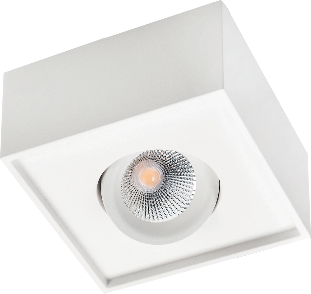 KOHTVALGUSTI CUBE LUX 7W 2700K 580lm 132mm DIM VALGE KOHTVALGUSTI CUBE LUX 7W 2700K 580lm 132mm DIM VALGE