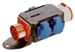 Harupistikupesa 3xschuko+16a