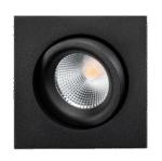 KOHTVALGUSTI JUNISTAR SQUARE 7W 4000K 620lm 42° DIM MUST