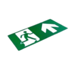 Piktogramm exit box nool ülesse