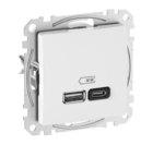 Sedna design usb laadija a+c 3a 45w valge Sedna design usb laadija a+c 3a 45w valge