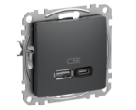 Sedna design usb laadija a+c 3a 21w antratsiit Sedna design usb laadija a+c 3a 21w antratsiit
