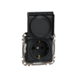Sedna design pistikupesa maandusega vk ip44 antratsiit Sedna design pistikupesa maandusega vk ip44 antratsiit