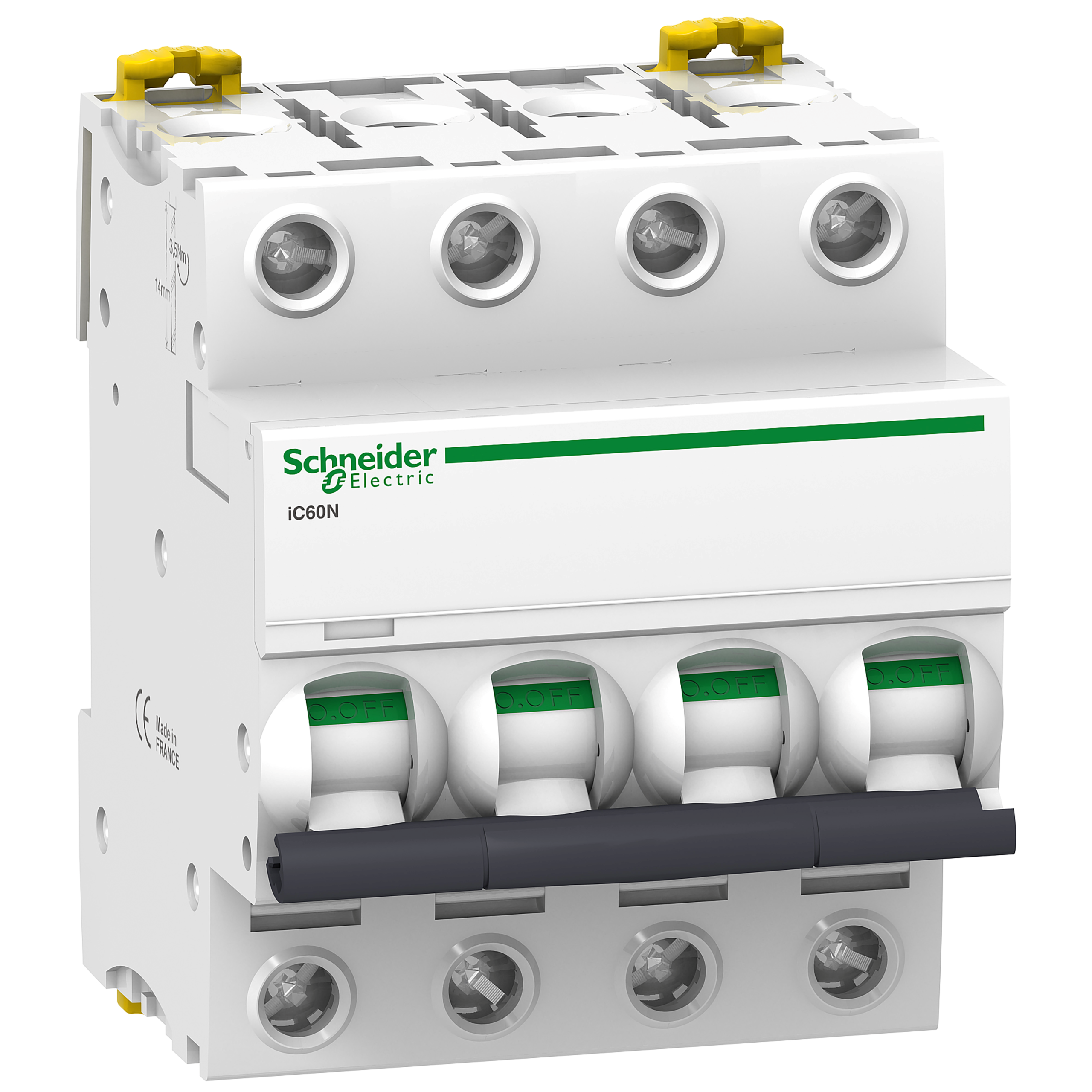 a9f74440 acti9 ic60n 4p c 40a 6ka schneider electric