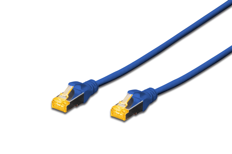 PATCH KAABEL CAT6A S/FTP 0,5m SININE PATCH KAABEL CAT6A S/FTP 0,5m SININE