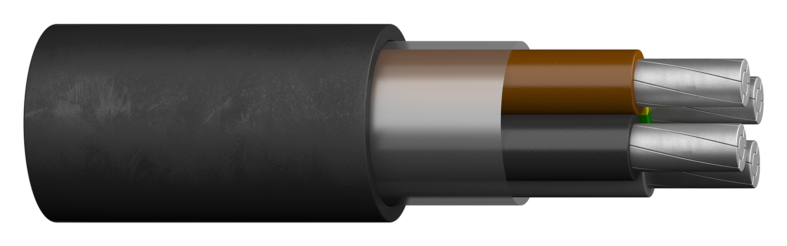 JÕUKAABEL 1kV AXPK-PE 4G25RM PVC T1000 JÕUKAABEL 1kV AXPK-PE 4G25RM PVC T1000