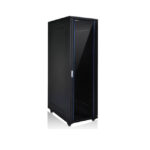 ANDMESIDEKAPP PÕRANDALE 19″ 42U 600x600x2055 MUST