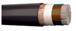 JÕUKAABEL 1kV AXQJ PURE 4×185/57 T500 Dca