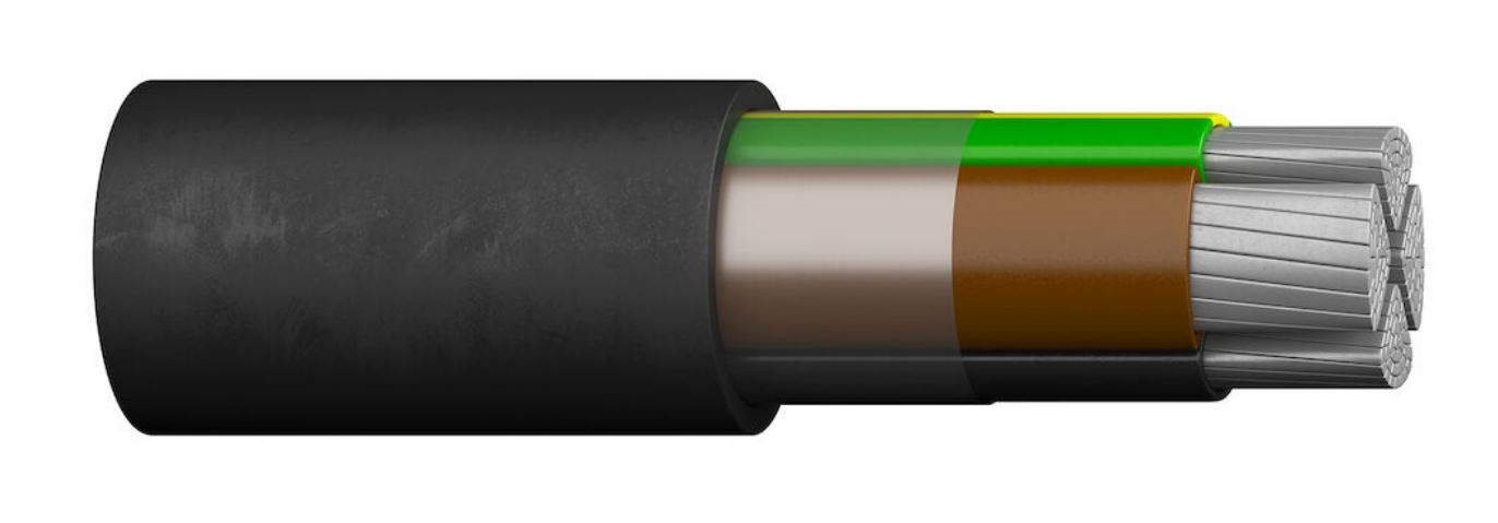JÕUKAABEL 1kV AXPK-PE 4G185SM PVC T500 JÕUKAABEL 1kV AXPK-PE 4G185SM PVC T500